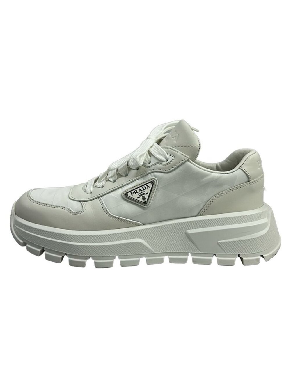Prada Sneakers White Leather